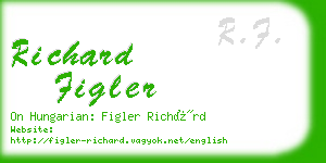 richard figler business card